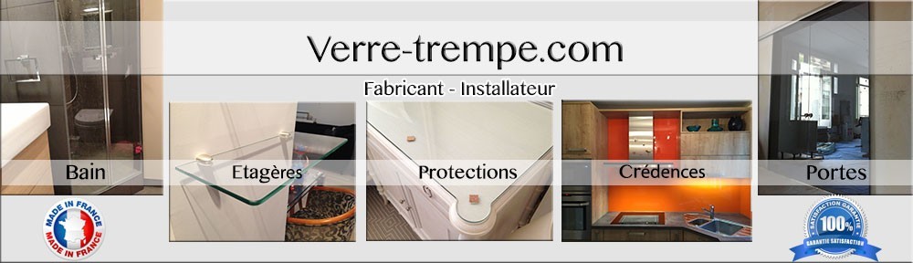 Verre trempé sur mesure